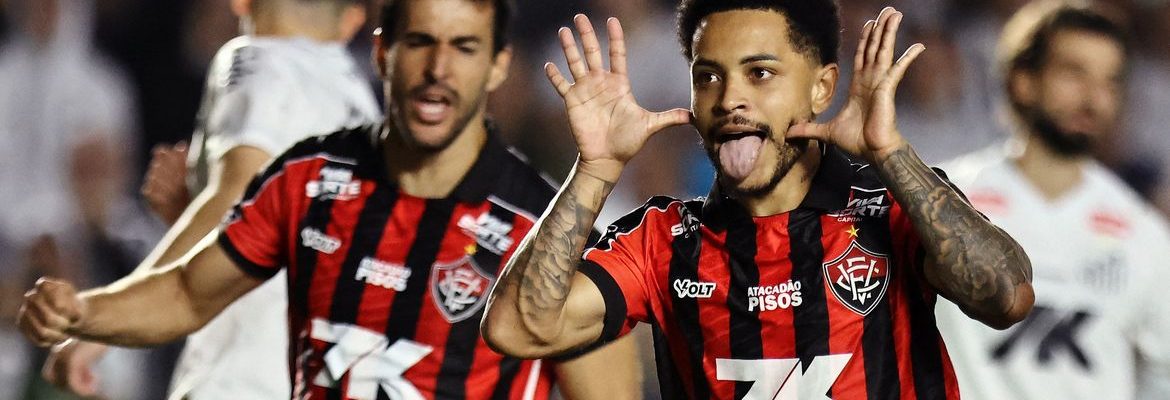 Triunfo do Vitória embola luta contra rebaixamento no Brasileirão
