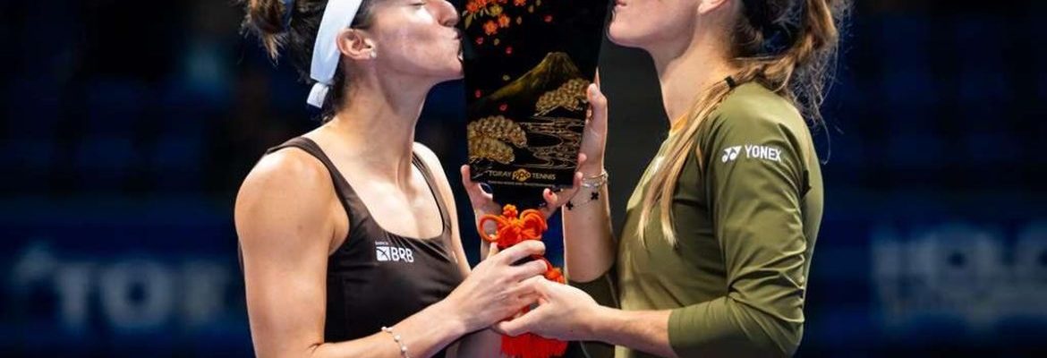 Luisa Stefani vence WTA 500 de Tóquio e leva 4º título na temporada