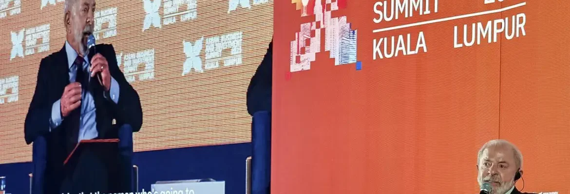 A empresários, Lula diz que mundo não aceita “nova Guerra Fria”