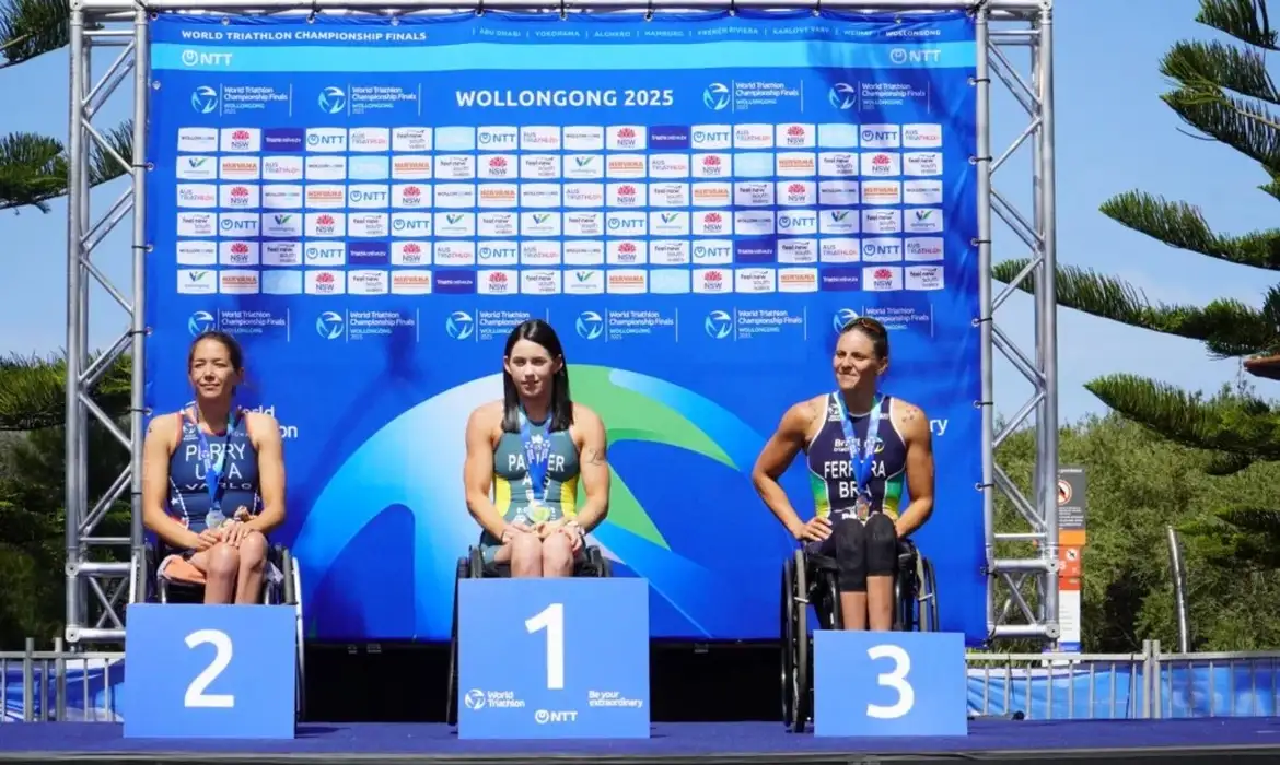 OAB Barro Preto - Jéssica Ferreira conquista bronze no Mundial de triatlo paralímpico