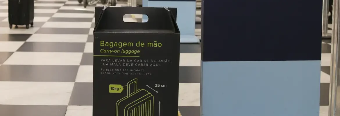Senado aprova gratuidade para bagagem de mão em voos 