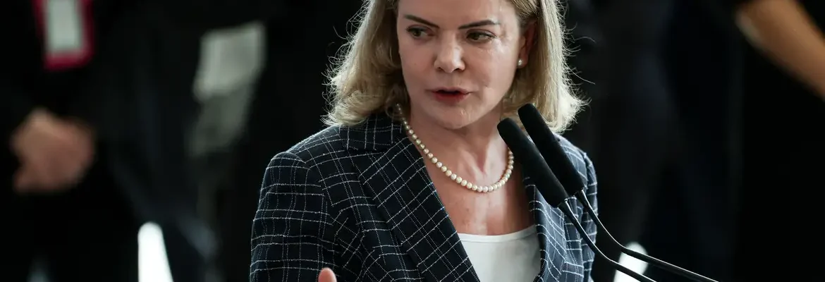 Derrite como relator do PL Antifacção contamina debate, diz Gleisi   