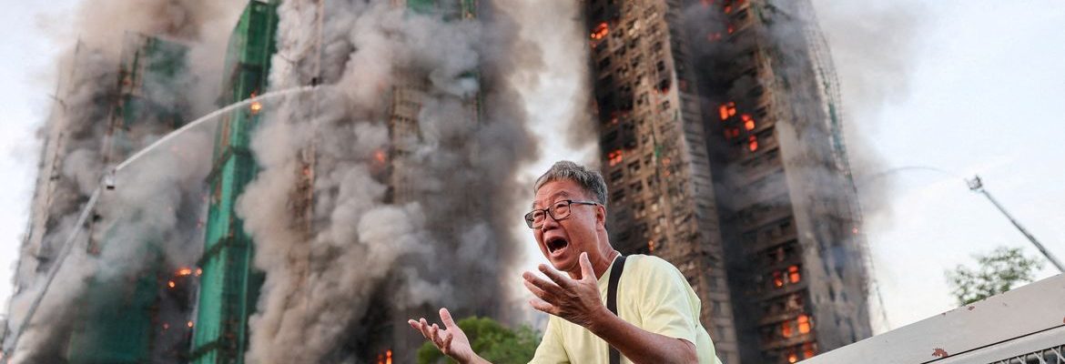 Incêndio em prédios de Hong Kong deixa pelo menos quatro mortos