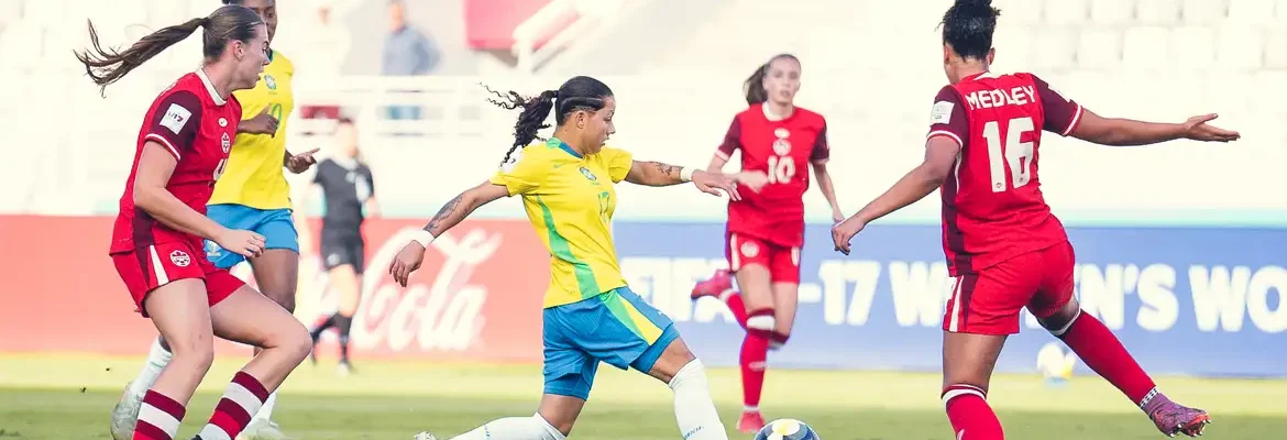 Brasil bate Canadá nos pênaltis e está na semi da Copa Sub-17