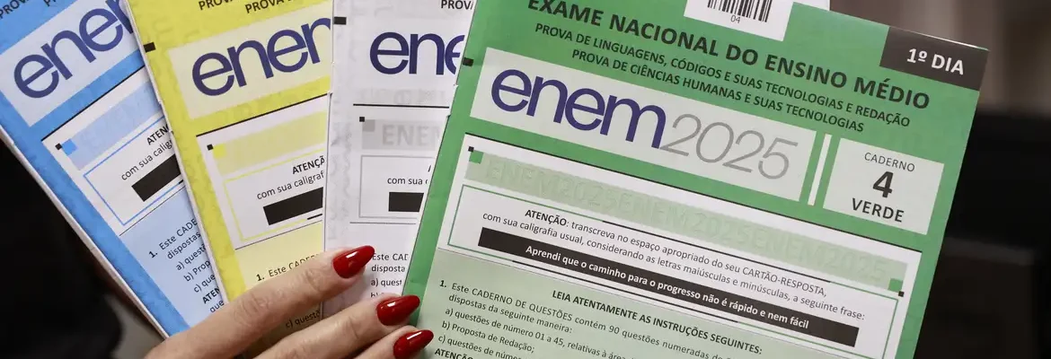 Enem 2025: divulgados gabaritos e cadernos de provas do 2º dia