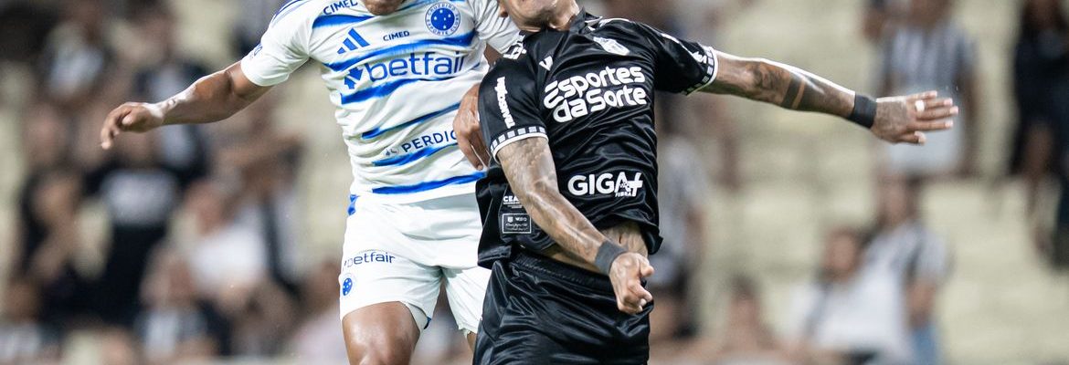 Cruzeiro empata com Ceará e sai da briga pelo título do Brasileirão