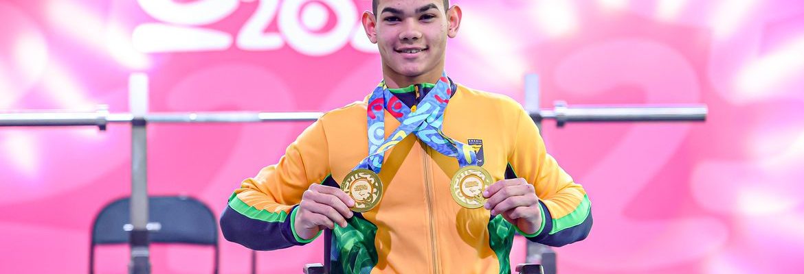 Parapan de jovens: Brasil conquista 12 medalhas em dia de recorde