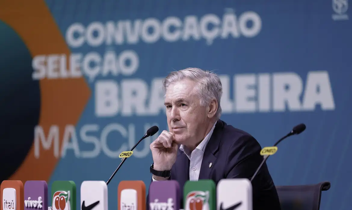 OAB Barro Preto - Carlo Ancelotti convoca seleção para dois últimos amistosos de 2025
