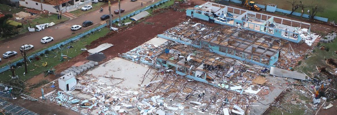 Paraná confirma sétima morte causada por tornados simultâneos