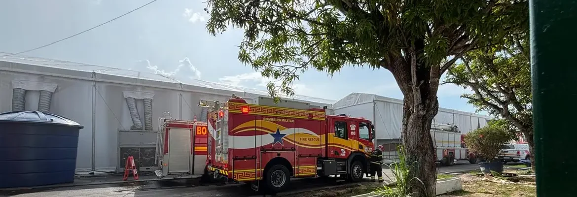 Zona Azul da COP30 é reaberta após incêndio