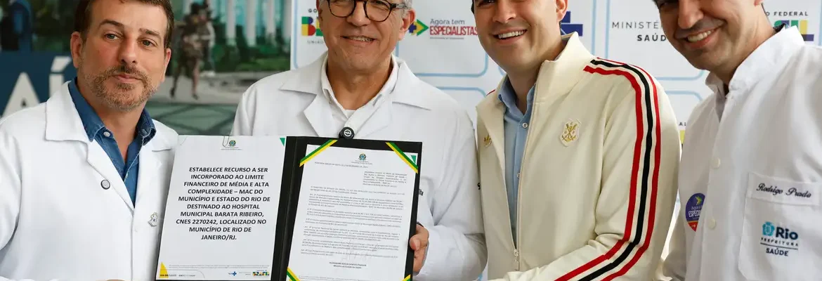 Governo e prefeitura entregam novas estruturas a hospitais do Rio
