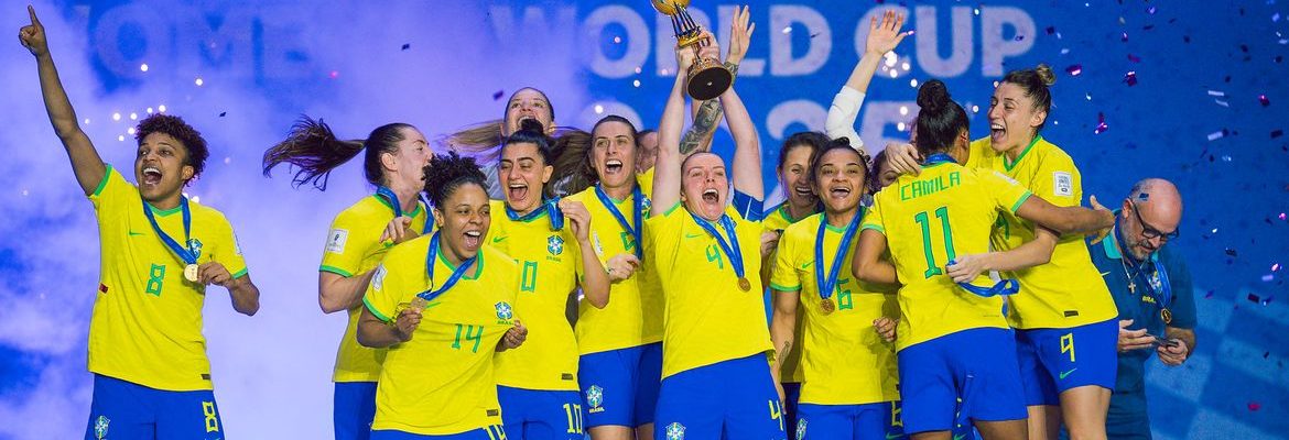 Brasil é campeão mundial de Futsal Feminino