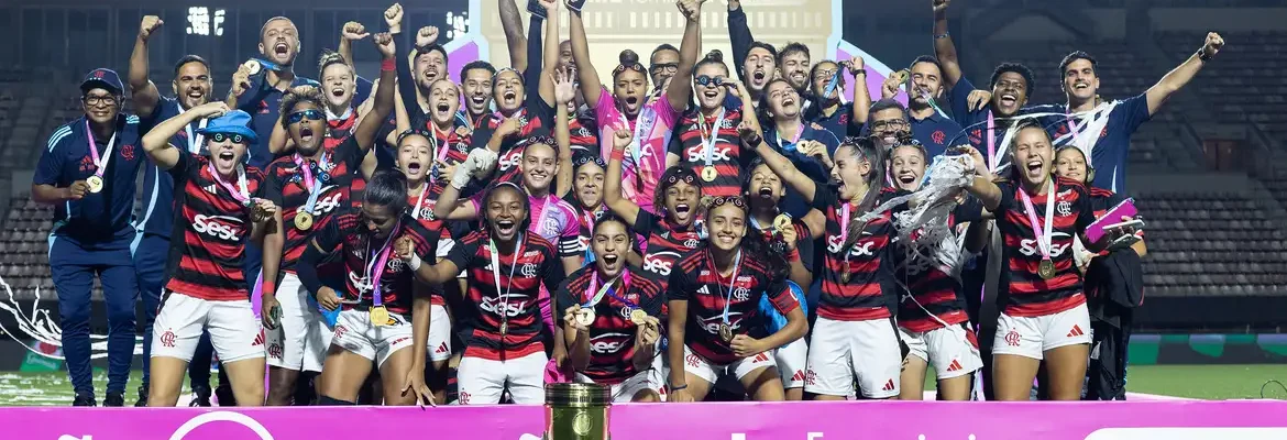 Flamengo goleia Grêmio e conquista Copinha Feminina