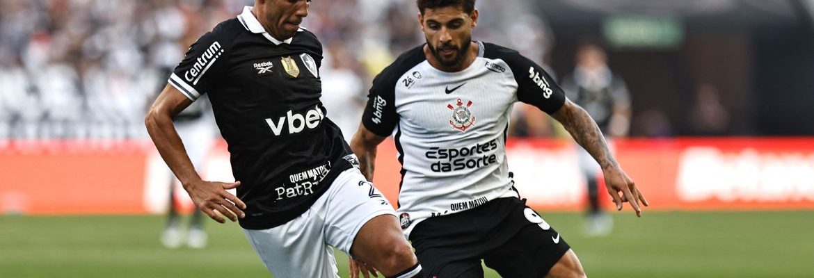Corinthians e Botafogo empatam e estacionam na tabela do Brasileirão