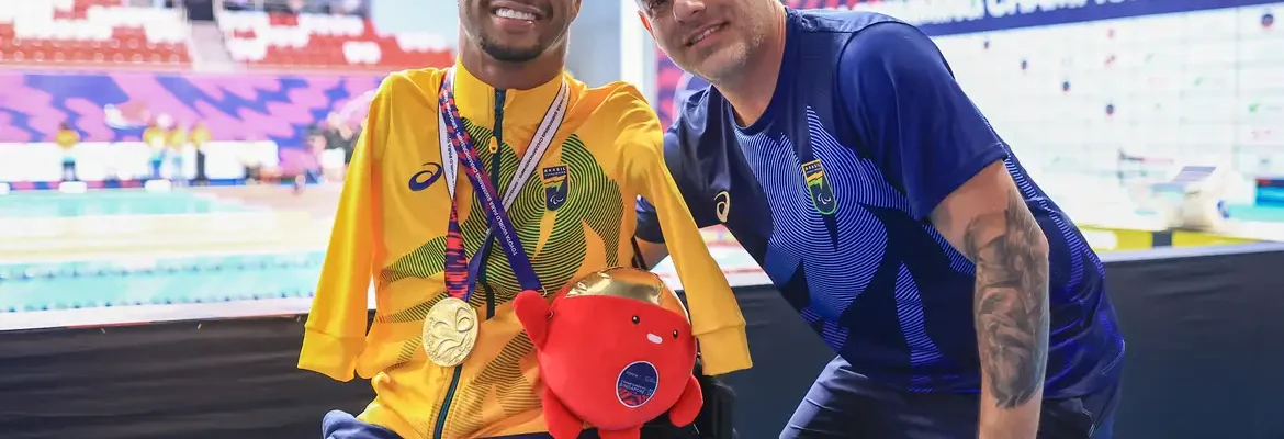 Astro paralímpico, Gabrielzinho enaltece treinador: “Mente pensante”