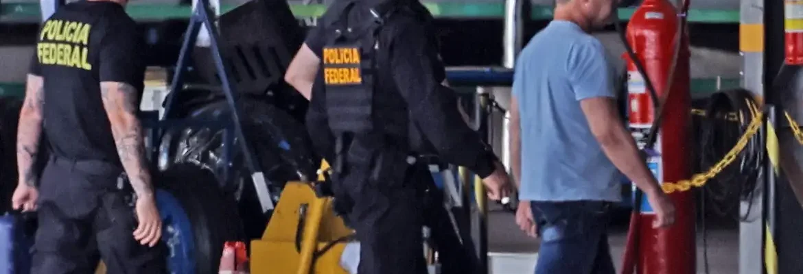 Silvinei Vasques chega a Brasília e ficará preso na Papuda