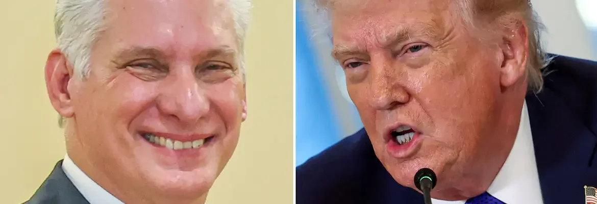 Trump faz ameaças a Cuba e presidente Miguel Diaz-Canel reage