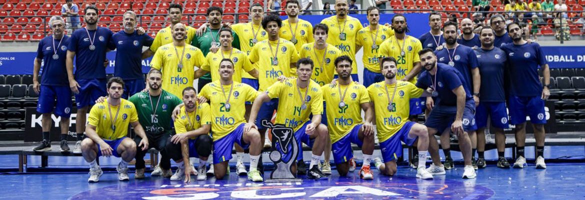 Vice no Sul-Centro Americano, Brasil sela vaga no Mundial de handebol