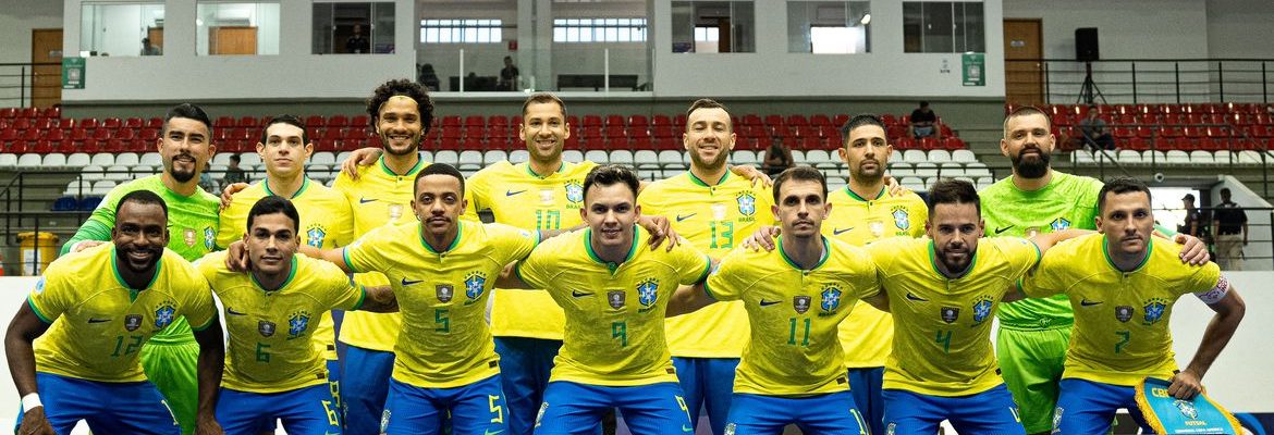 Brasil enfrenta Peru para avançar à final da Copa América de futsal
