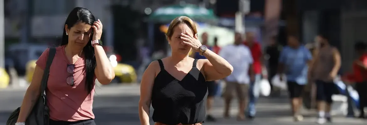 Saúde pública no RJ registra aumento nos atendimentos ligados ao calor