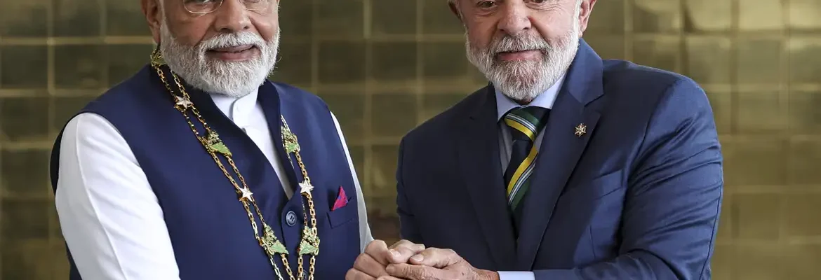 Lula e primeiro-ministro da Índia debatem ampliação de parcerias