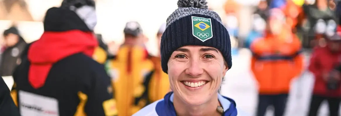 Skeleton: Nicole Silveira é bronze em etapa da Copa do Mundo na Suíça