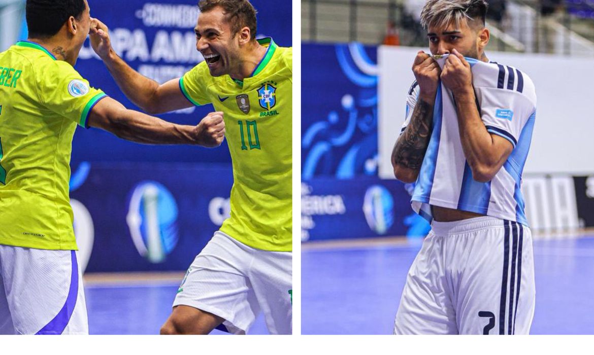 OAB Barro Preto - Brasil e Argentina decidem Copa América de Futsal neste domingo
