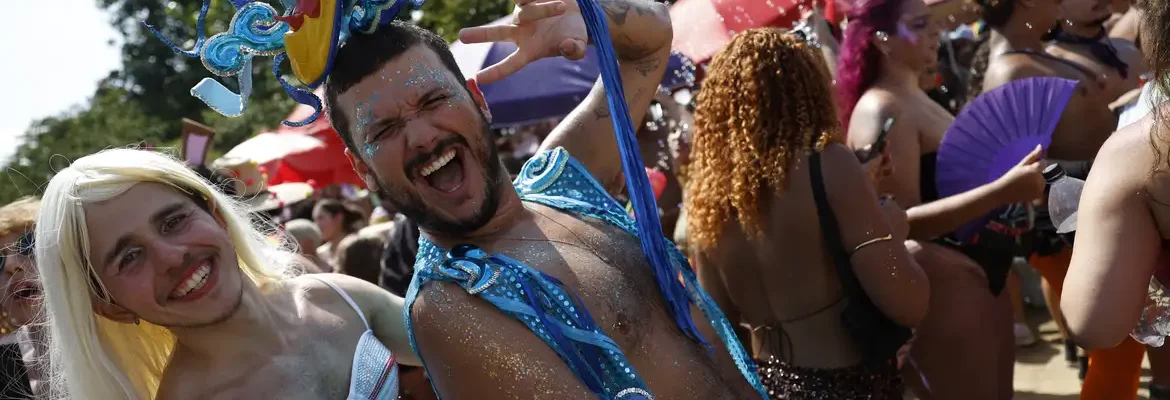 Bloco celebra diversidade e carnaval sem assédio no Rio de Janeiro