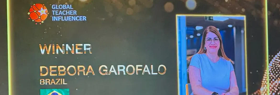 Brasileira Débora Garofalo é eleita professora mais influente do mundo