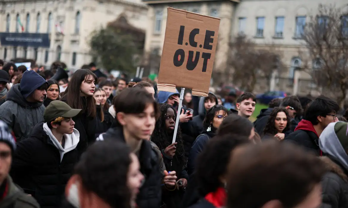 OAB Barro Preto - Protestos contra ICE ocorrem em Milão antes da abertura da Olimpíada