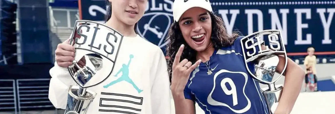 Rayssa Leal vence primeira etapa do circuito mundial de skate