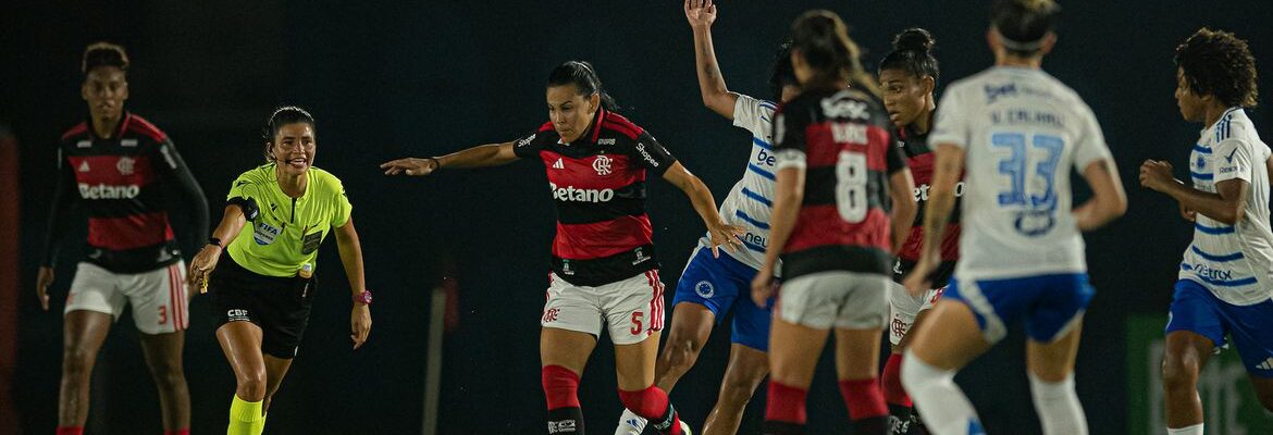 Flamengo e Cruzeiro empatam na abertura da 4ª rodada do BR Feminino