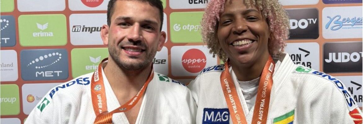 Rafaela Silva é ouro e Cargnin bronze no Grand Prix de judô da Áustria