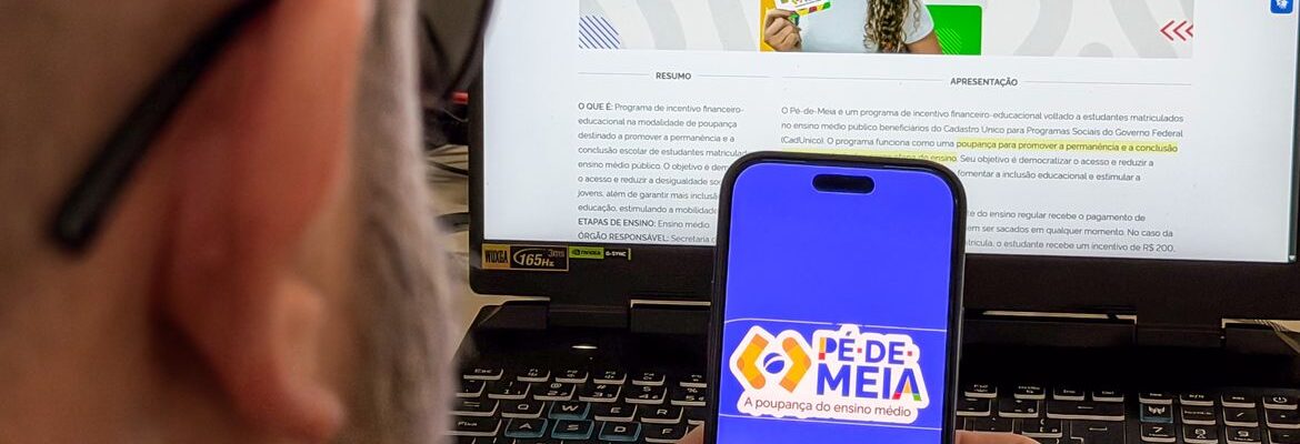 Pé-de-Meia: governo credita pagamento para nascidos em maio e junho