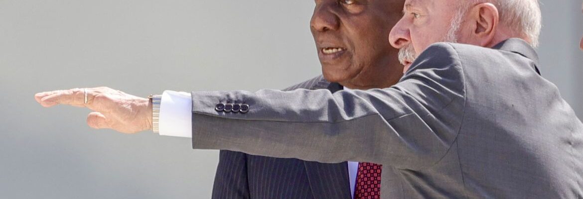 Lula recebe presidente da África do Sul para visita de Estado