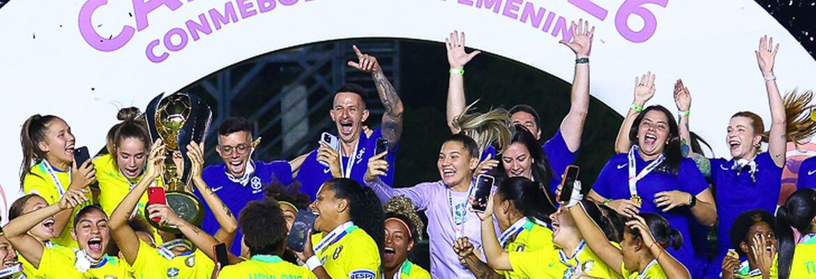 Brasil é campeão sul-americano sub-20 feminino