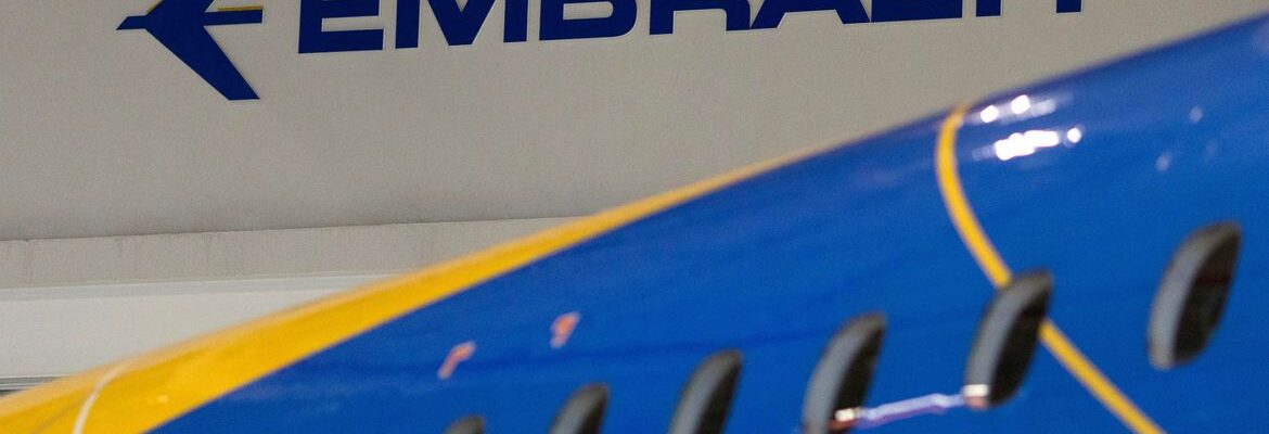 Embraer registra aumento de 22% em pedidos no primeiro trimestre