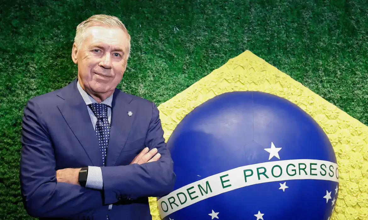 OAB Barro Preto - CBF anuncia ampliação de contrato com técnico Carlo Ancelotti