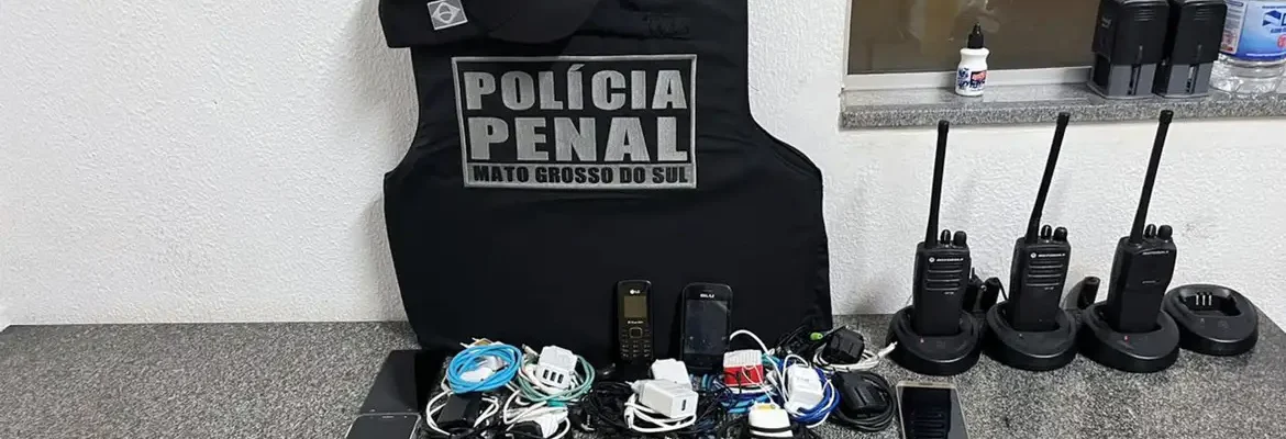 Operação Mute apreendeu 8,5 mil celulares em presídios desde 2023