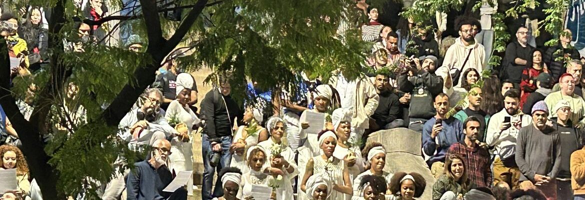 Lavagem da Escadaria do Bixiga reafirma presença negra no centro de SP