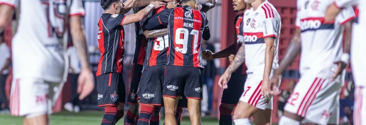 Vitória mostra eficiência e elimina Flamengo da Copa do Brasil