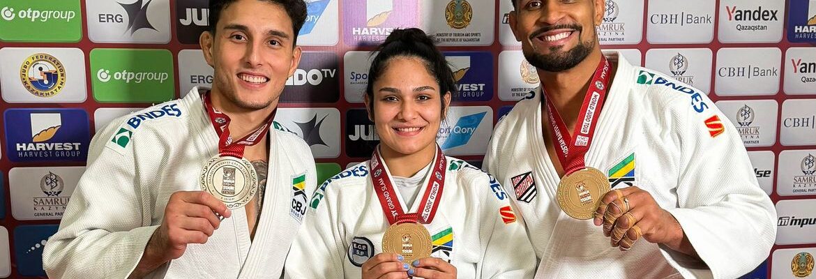 Brasil conquista sete medalhas no Grand Slam de Astana no Cazaquistão