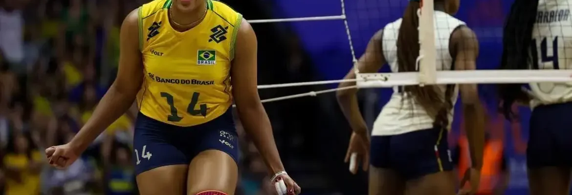 Brasil sofre, mas bate Itália por 3 sets a 2 na Liga das Nações