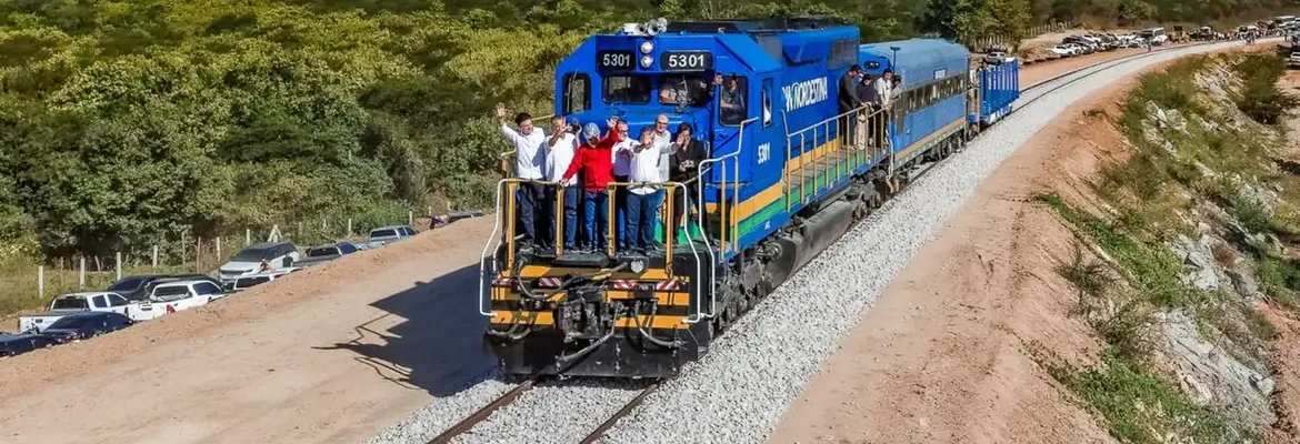 Ferrovia Transnordestina, entre CE e PI, atinge 82% de obra concluída