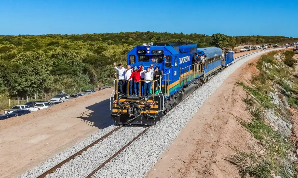 OAB Barro Preto - Ferrovia Transnordestina, entre CE e PI, atinge 82% de obra concluída