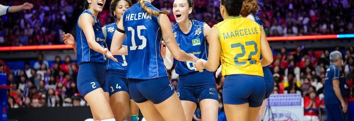 Liga das Nações: Brasil bate anfitrião Japão em abertura de 3ª semana
