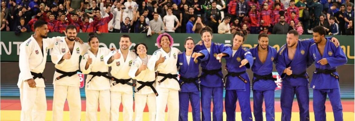 Brasil derrota Alemanha e leva título do Desafio Internacional de Judô