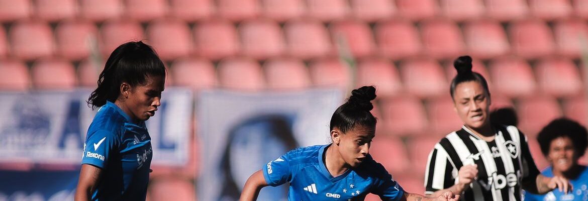 Cruzeiro vence Botafogo no Brasileirão Feminino