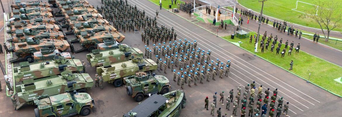 Defesa conclui exercício militar com participação de mais cinco países