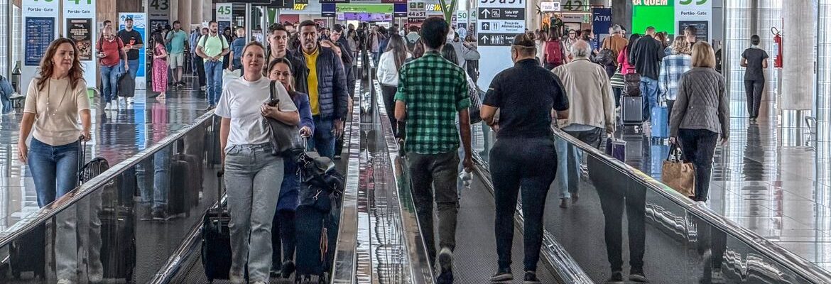 Aviação doméstica brasileira tem a maior movimentação em 26 anos